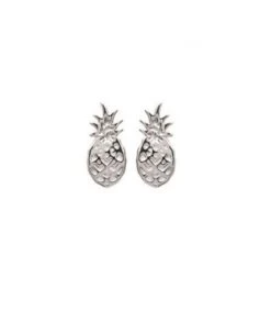 Boucles D'oreilles Ananas • Argent