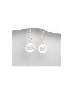 Boucles D'oreilles Ange Argent