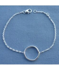 Bracelet Bulle 17 Mm Argent