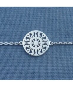 Bracelet Dentelle Argent 18 Cm