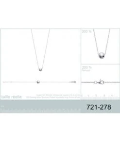 Bracelet Ou Collier Boule à Facettes