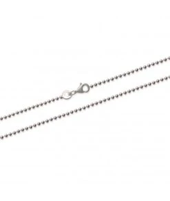 Chaîne En Argent Maille Boule épaisseur 1,5 Mm