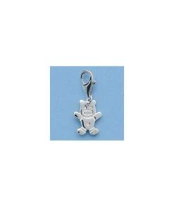 Charm Ourson En Argent