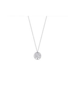 Collier Arbre De Vie 22 Mm Sur Chaine Acier