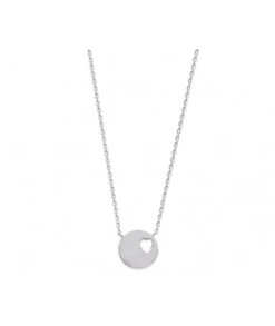 Collier Coeur Tendre • Argent Rhodié