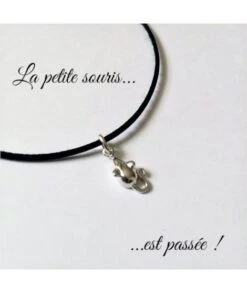 Collier "La Petite Souris Est Passée"