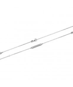 Gourmette Alix 16 Cm En Argent Avec Gravure