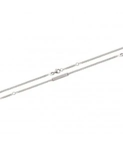 Gourmette Andrea 16 Cm En Argent Avec Gravure