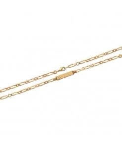 Gourmette Marley X-large 16 Cm En Plaqué Or Avec Gravure