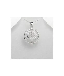Pendentif Arbre De Vie Argent 23 Mm