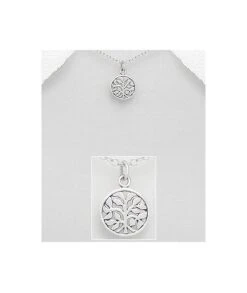 Pendentif Arbre De Vie Argent 12 Mm