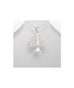 Pendentif Arbre De Vie Argent 27 Mm