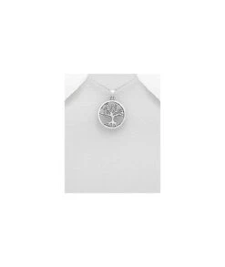 Pendentif Arbre De Vie En Argent 23 Mm