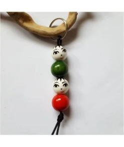 Porte Clé 2 Puces D'amour Porte Bonheur